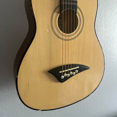 Dean Playmate JTJ 1/2 Size Acoustic Guitar - Natural image 2