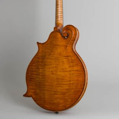 Joseph Campanella Cleary Campanella Carved Top Mandolin (2012), ser. #49, black rigid foam case. image 2