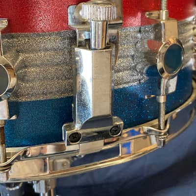 CB-700 - Red, White, Blue 1976 "Bicentennial Edition" 5.5x14" 10-Lug Steel Snare Drum image 12