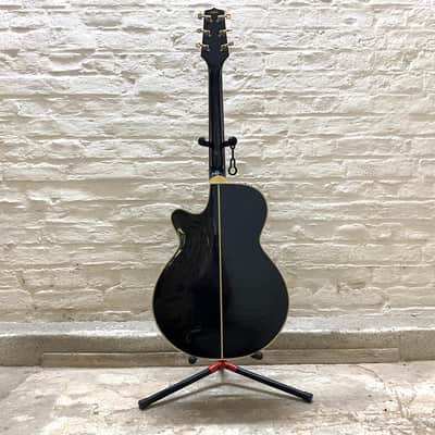🎸 TAKAMINE EF-391ME / 1985 / transparent black / Japan / incl. ohsc / vintage & rare image 8