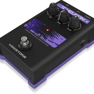 TC Helicon VoiceTone X1 Vocal Effects Processor Pedal image 4