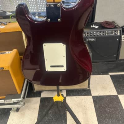 Fender MIM Standard HSS Stratocaster with Maple Fretboard 1999 - 2005 - Midnight Wine image 13