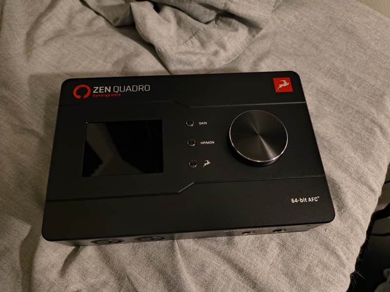 Antelope Audio Zen Quadro Synergy Core USB-C Audio Interface 2024 - Present - Black image 1
