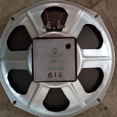 12" REPLACEMENT SPEAKER GENERIC 12" PINCUSHION FRAME TYPE MUSICAL INSTRUMENT SPEAKER 25 WATT 8 OHM image 2