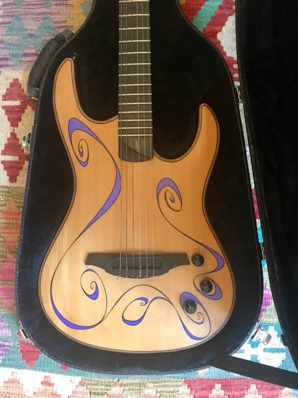 Lag Keziah Jones Signature - 1st Run - Electric Nylon guitar image 1
