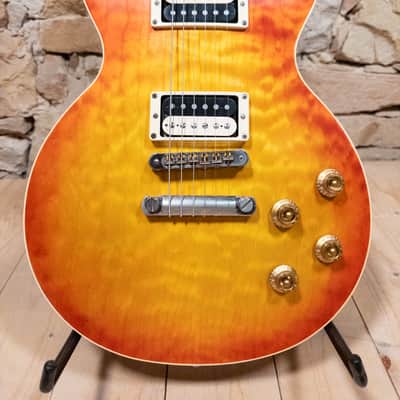 Gibson Les Paul Standard '50s 2005 - Faded Vintage Cherry Sunburst - Quilted Maple Top image 3
