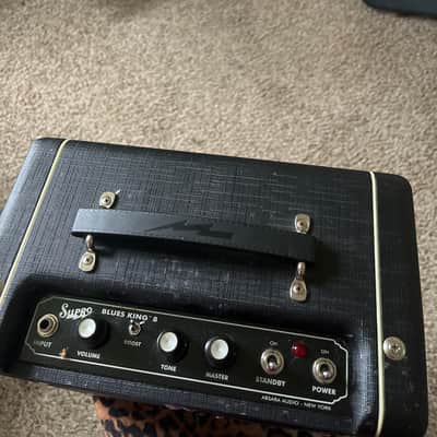 Supro 1808 Blues King 8 1-Watt 1x8" Guitar Combo 2019 - Present - Black image 2