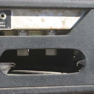 Fender Bassman 50.  Cabinets: VT Bassman 15. VT Bassman 12. 1968 Black Silver image 8