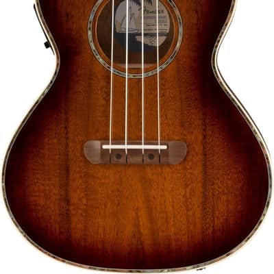 Fender Montecito Electro Tenor Ukulele Shaded Edge Burst image 1