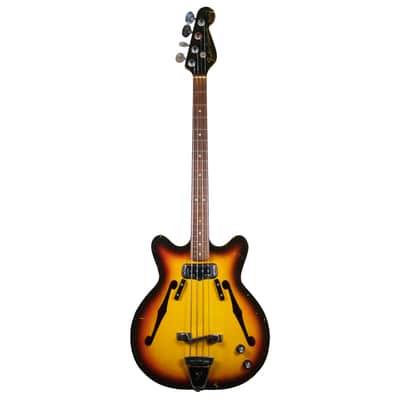 Fender 1967 Coronado Bass I, Sunburst image 1