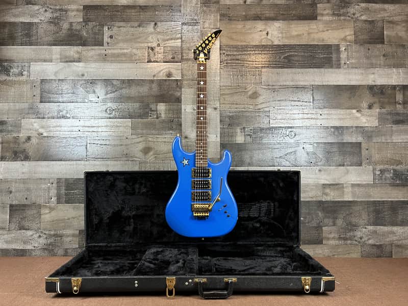 クレイマー リッチー・サンボラ シグネチャーモデル Jersey Star Kramer Richie Sambora Signature Jersey Star Rare Blue Finish Made