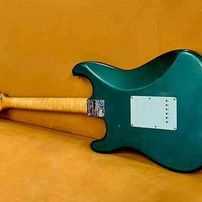 Fender 1959 Fender Stratocaster Custom Shop 2015 - Journeyman Relic Sherwood Green image 24