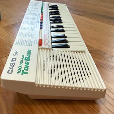 Casio SA-1 ToneBank keyboard 80s Japan image 7