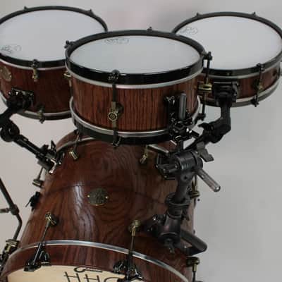 HHG Drums  Self Contained Nesting Kit 2021 Red Ebony Satin image 16