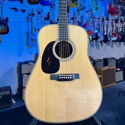 Martin HD-28L Lefty Standard Series Acoustic Guitar Natural with Aging Toner (2025) 466! image 4