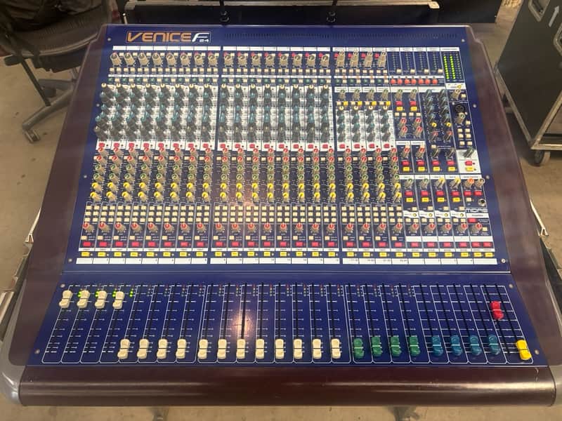 Midas Venice F24 24-Channel Console in case image 1