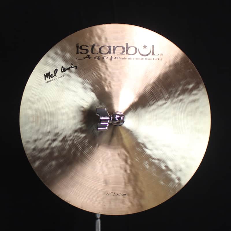Istanbul Agop 13" Mel Lewis 1982 Hi Hats - 758g/830g (video demo) image 1