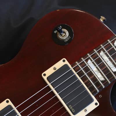 1996 Gibson Les Paul Studio EMG's w/ Rosewood FB Electric Guitar Walnut Gloss + OGB image 3