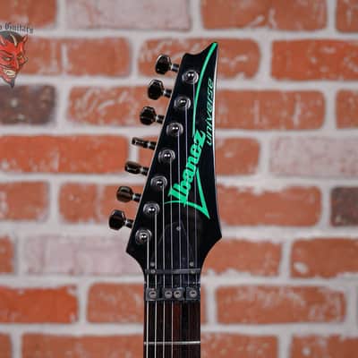 Ibanez UV7 Steve Vai Signature Black 1991 w/OHSC image 10