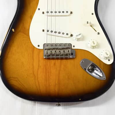 Fender Limited Edition 40th Anniversary 1954 Reissue Stratocaster - 2-Color Sunburst image 3