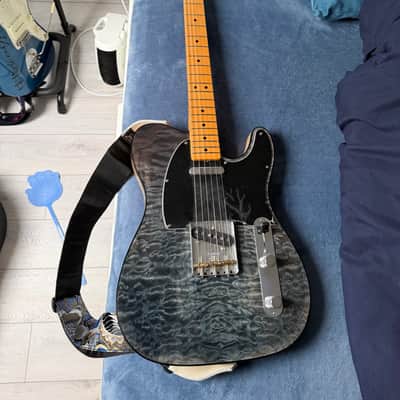 Fender Rarities Series Quilt Maple Top American Original '60s Telecaster with Maple Fretboard 2019 - Blue Cloud Burst image 8
