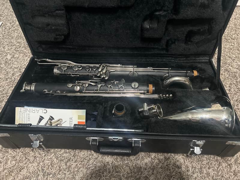 Jupiter JBC-1000N Bass Clarinet 2010s - Black image 1