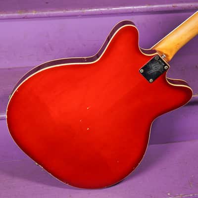1967 Fender Coronado II Hollowbody Electric Guitar (VIDEO! Fresh Work, Ready) image 14