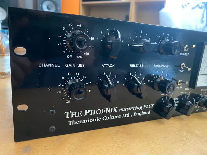 Thermionic Culture The Phoenix Mastering Plus Compressor Black image 1