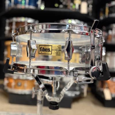 Fibes 5x14" Snare Drum 1970s - Clear Acrylic image 2