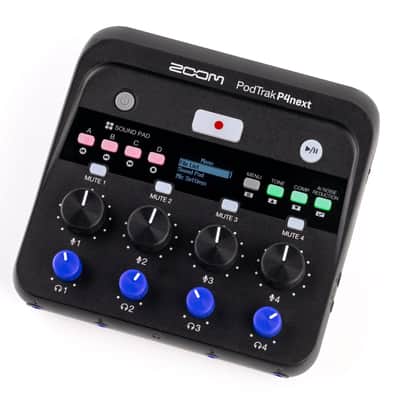 Zoom PODTRAK P4NEXT Podcast Recorder image 2