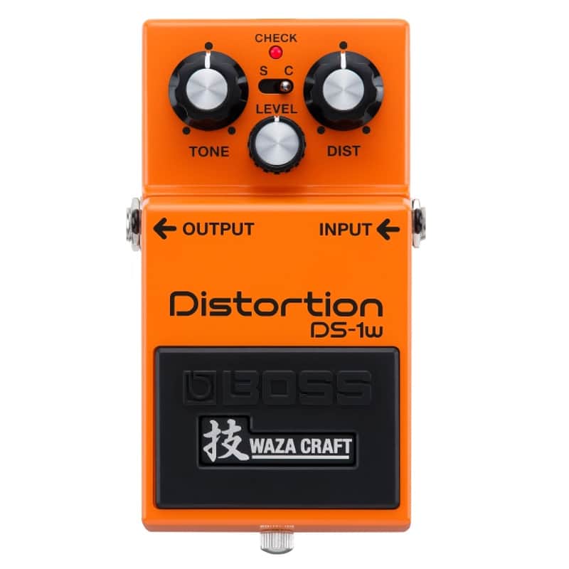 Used Boss DS-1W Waza Craft Distortion Guitar Effects Pedal image 1