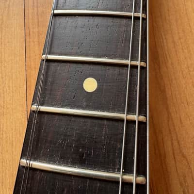 Lefty Strat Neck genuine Brazilian Rosewood image 21