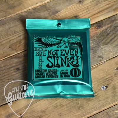 Ernie Ball P02626 Not Even Slinky Electric Guitar Strings 12-56 image 2