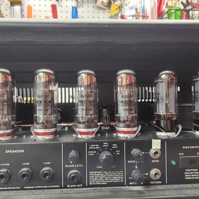 Mesa Boogie 1994 Rev G Dual Rectifier Solo Head 2-Channel 100-Watt Guitar Amp Head image 11
