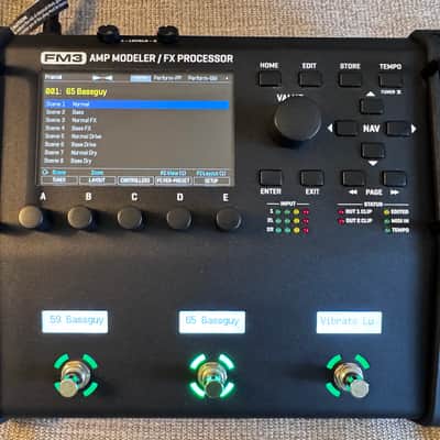 Fractal Audio FM3 Amp Modeler / FX Processor 2020 - 2022 - Black image 2