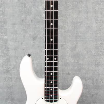 Music Man Tim Commerford StingRay Bass Passive Fight Night White image 7