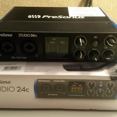 PreSonus Studio 24c Portable Ultra-High-Def USB-C Audio Interface (open-box) -Shipping Included! image 1