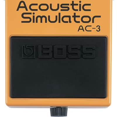Boss AC-3 Acoustic Simulator with Reverb Pedal image 1