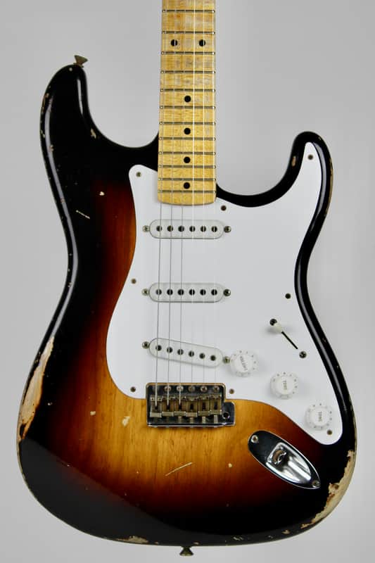 Fender Custom Shop Todd Krause Masterbuilt '54 Stratocaster Relic - Sunburst 2014 w/OHSC image 1