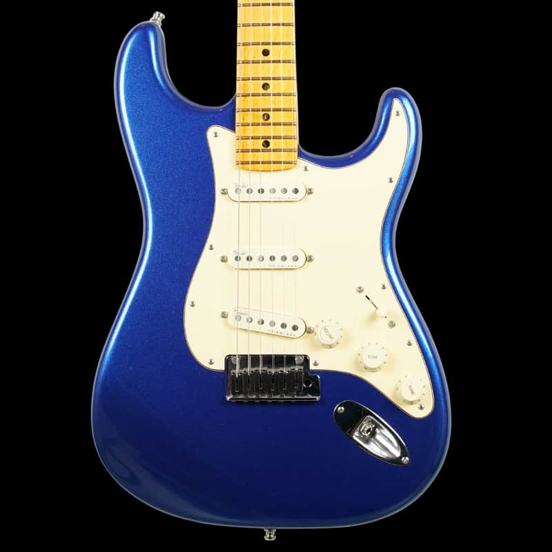 Fender American Ultra Stratocaster, Cobra Blue image 1