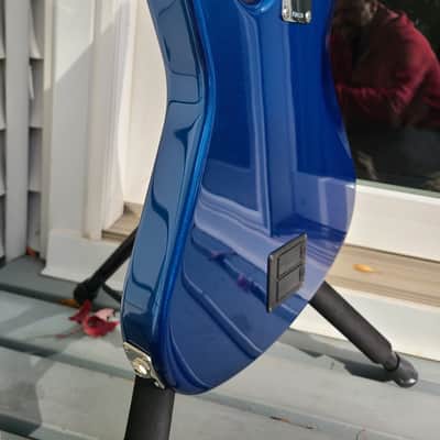 Ernie Ball Music Man Big Al 4SSS 2011 - Pearl Blue image 7
