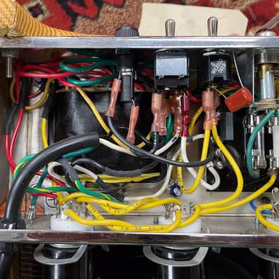 2004 Fender 5E8-A '57 Twin-Amp Tweed 2x12" 40w Combo Amp image 15
