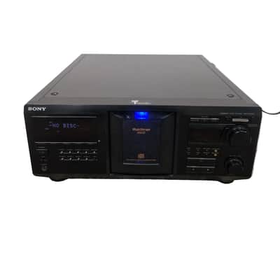 Sony CDP-CX455 CD Changer - 400-Disc Capacity - Good w/ Original Box & Power Cable & Remote Bild 1