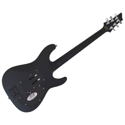Schecter Damien Platinum-6 FR S LH guitar in Satin Black B-Stock 0373 image 5
