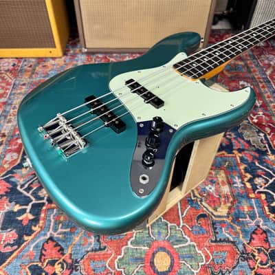 Fender JB-62 75US Vintage Reissue Jazz Bass Ocean Turquoise Metallic - 2004 image 16