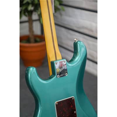FENDER American Professional Classic Stratocaster Faded Sherwood Green Metallic image 8