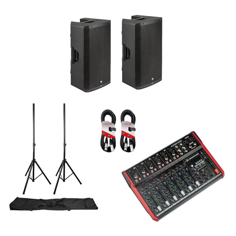 Proel Diva12A 12" 1000W Active PA System with Mixer - Ideal for Small Bands & Events image 1
