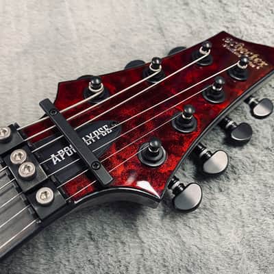 Schecter C-7 Apocalypse FR Sustainiac - Red Reign image 4