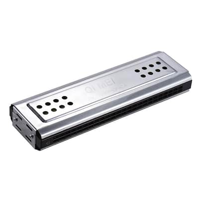 Key of C&G 2-in-1 Tremolo Harmonica 24 Holes with 48 Reeds Double Harp image 4