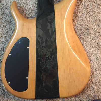 Modulus Quantum 5 TBX w/ Cocobolo top, Neck-through image 4